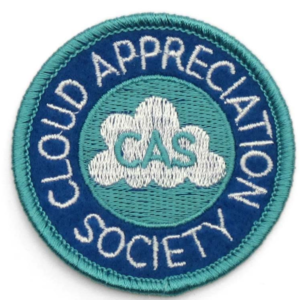 Cloud Appreciation Society' Embroidered Patch - Cloud Appreciation Society