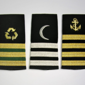 Nautical,Maritime Epaulettes - Hand Embroidered